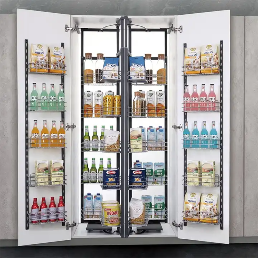 MIRAI Enhanced Super Large Tall Pantry Unit With Side Basket