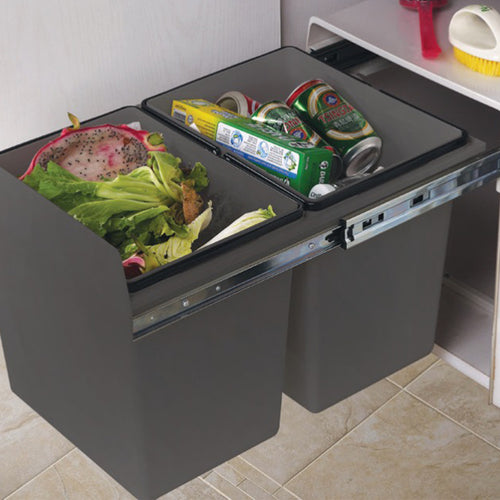 GOGGES Bottom Mounted Bin With Soft-Closing Slide