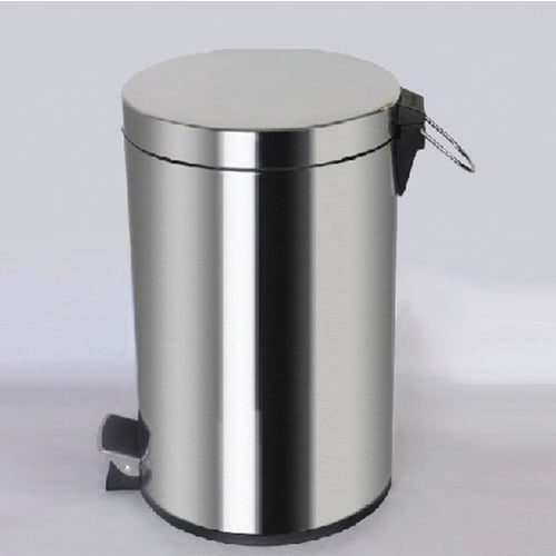 GOGGES Stainless Steel Pedal Duster Bin