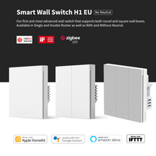 将图片加载到图库查看器，Aqara H1 Smart Wall Switch (With Neutral)
