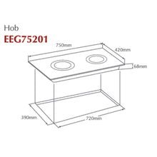 Load image into Gallery viewer, FOTILE Kitchen Ceramic Hob EEG75201

