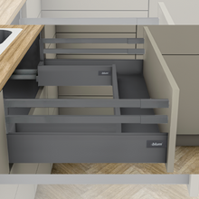 Load image into Gallery viewer, BLUM High Fronted Drawer With Double Gallery SU3 Set - 65kg
