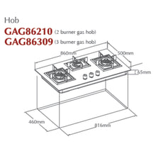Load image into Gallery viewer, FOTILE Kitchen Hob GAG86309
