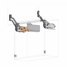 Muatkan imej ke dalam penonton Galeri, BLUM Aventos HL Mechanism With Lever Arms - Servo-Drive (Heights 450-580mm)
