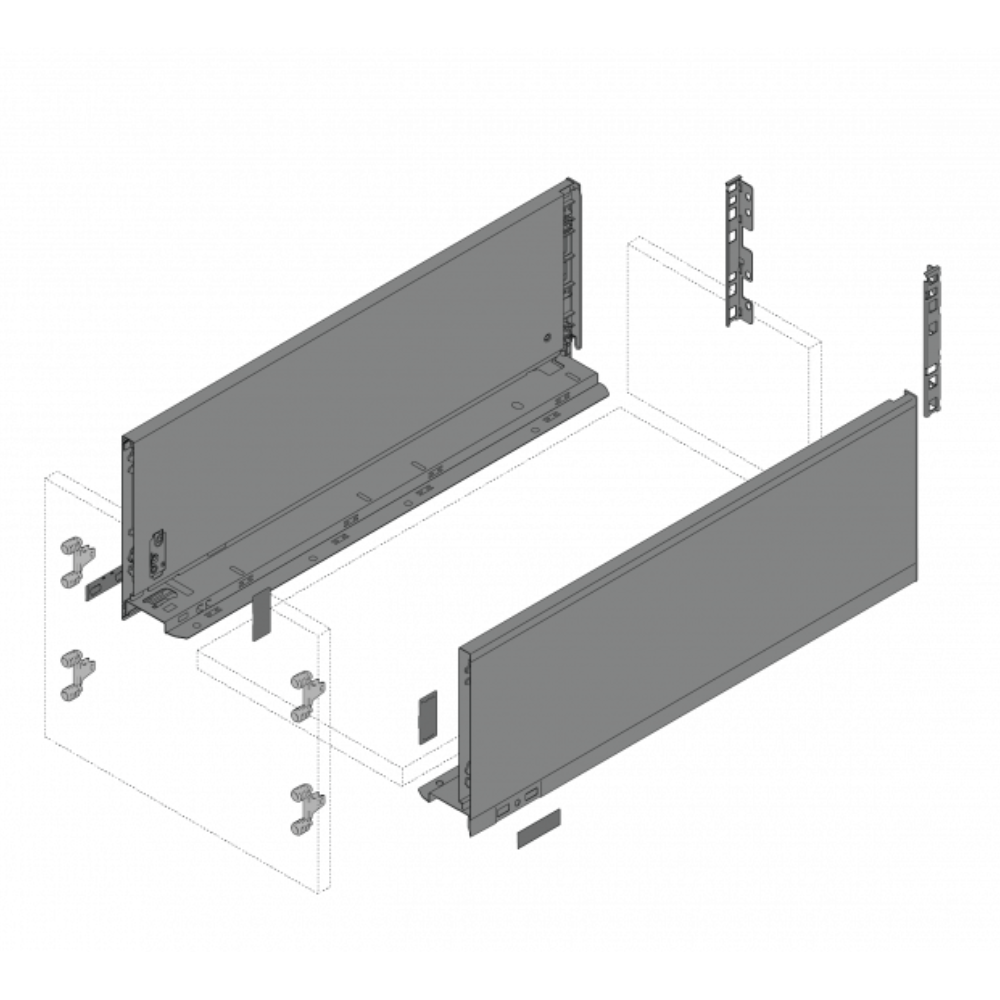 BLUM Space Twin [LEGRABOX S1 + S4 Full Set] – Mirai Town Shop