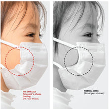 将图片加载到图库查看器，IRIS OHYAMA Kids/Adult Mask Disposable White Face Mask Earloop Type Anti Dust Bacterial Particle Virus 3 Ply (30 Pcs/Box)

