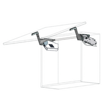 Load image into Gallery viewer, BLUM Aventos HS Mechanism With Lever Arms - Blumotion (Height 676-800mm)
