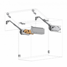 Muatkan imej ke dalam penonton Galeri, BLUM Aventos HF  Mechanism With Lever Arms - Servo-Drive (Full Set)
