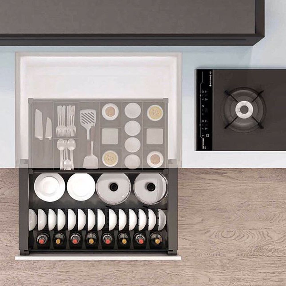 MIRAI Multifunctional Aluminium Dynamic Drawer With Soft Closing (Atta ...