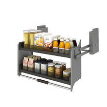 Load image into Gallery viewer, MIRAI Pull Down Hanging Aluminum Lift Basket With Soft Closing
