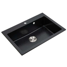 将图片加载到图库查看器，Unicorn Granite Series Kitchen Sink Rectangle Sink UWGS-200
