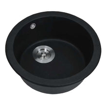 将图片加载到图库查看器，Unicorn Granite Series Kitchen Sink Round Sink UWGS-205
