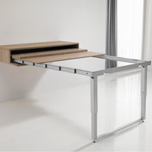 将图片加载到图库查看器，ATIM Mensola Party Pull-Out Drawer Table With Double Telescopic Folding Leg
