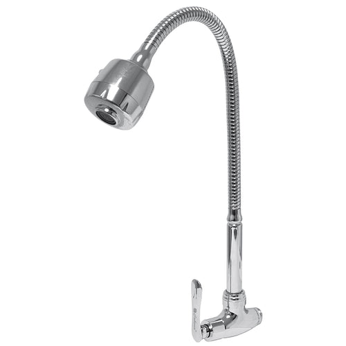 CABANA Wall Mounted Kitchen Tap c/w Flexible House & Shower Head CB2848