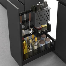 Load image into Gallery viewer, MIRAI 2 Tier Side Hang Mount Super Storage Aluminium Basket (Attach With Door)
