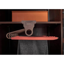 Load image into Gallery viewer, MIRAI Top Mounted Pan Rack With V Shape (Mocha &amp; Dark Grey)
