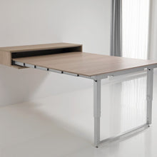将图片加载到图库查看器，ATIM Mensola Party Pull-Out Drawer Table With Double Telescopic Folding Leg
