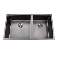 Muatkan imej ke dalam penonton Galeri, SORENTO Camellia Series Undermount Kitchen Sink SRTKS7070-BL
